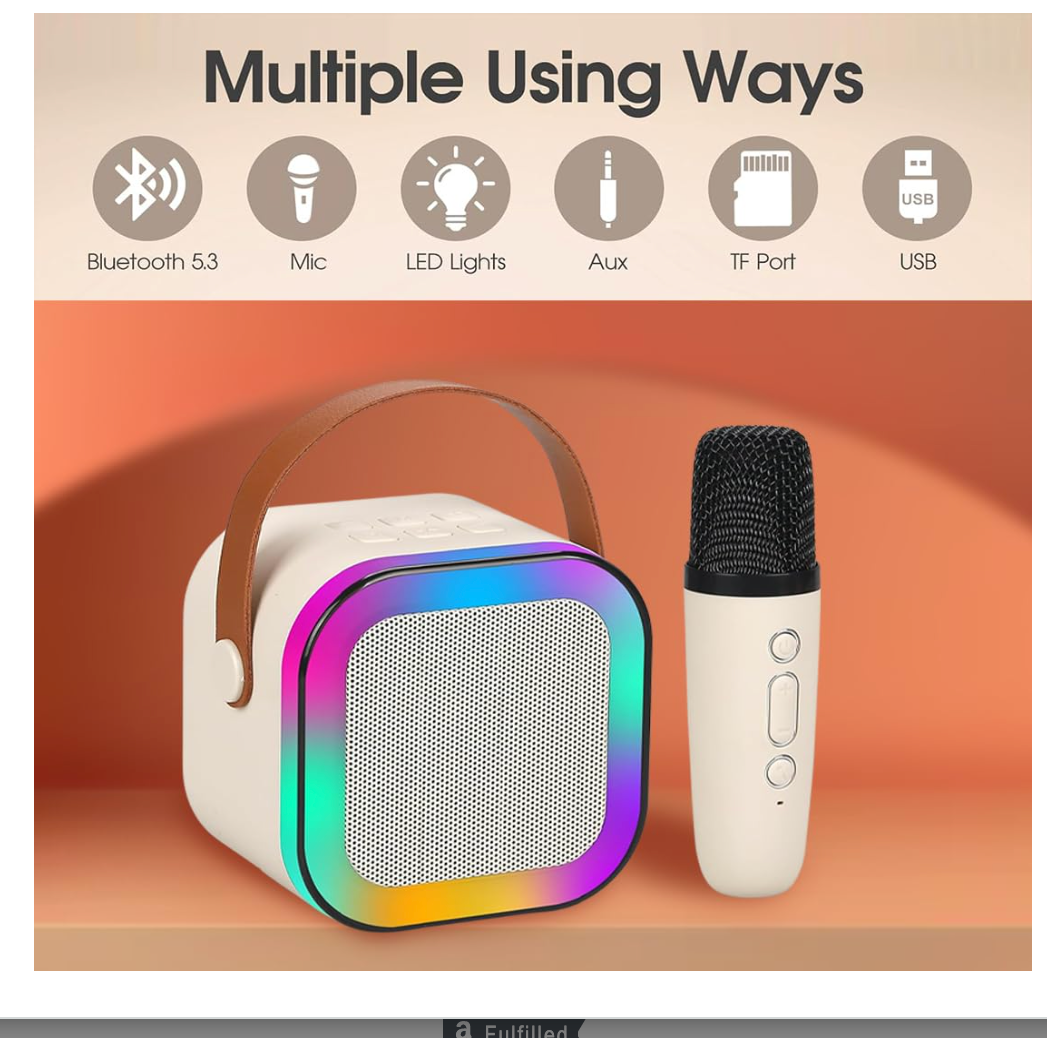 Karaoke Machine for Kids & Adults