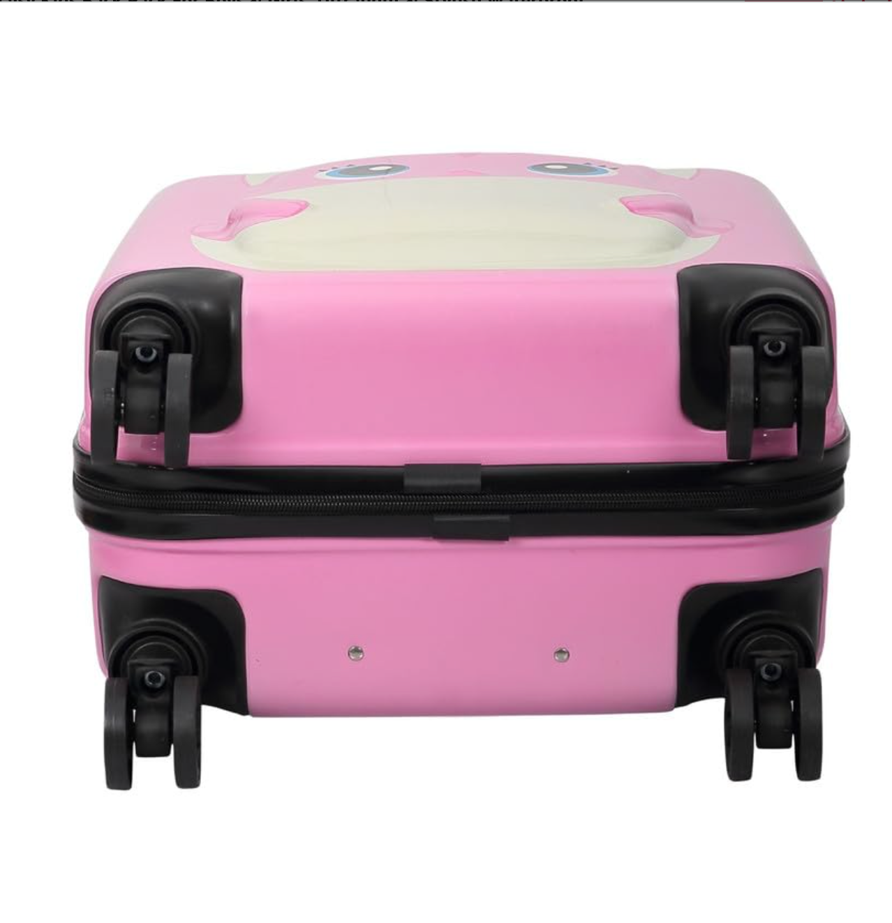 Kids Kitty Trolley Suitcase – Lightweight Hard Shell Cabin Luggage with Spinner Wheels