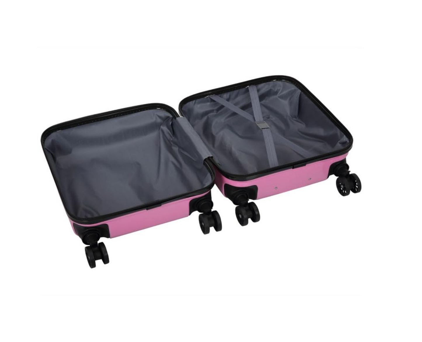 Kids Kitty Trolley Suitcase – Lightweight Hard Shell Cabin Luggage with Spinner Wheels