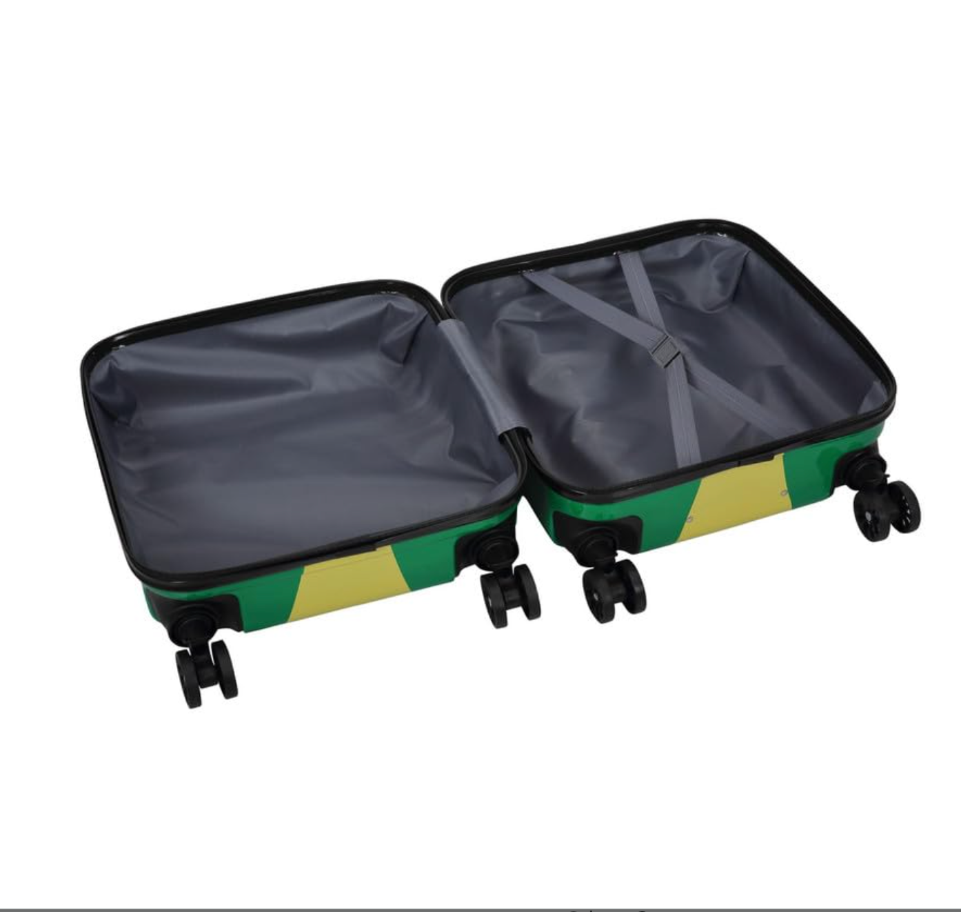 Kids Dinosaur Trolley Suitcase – Lightweight Hard Shell Cabin Luggage with Spinner Wheels