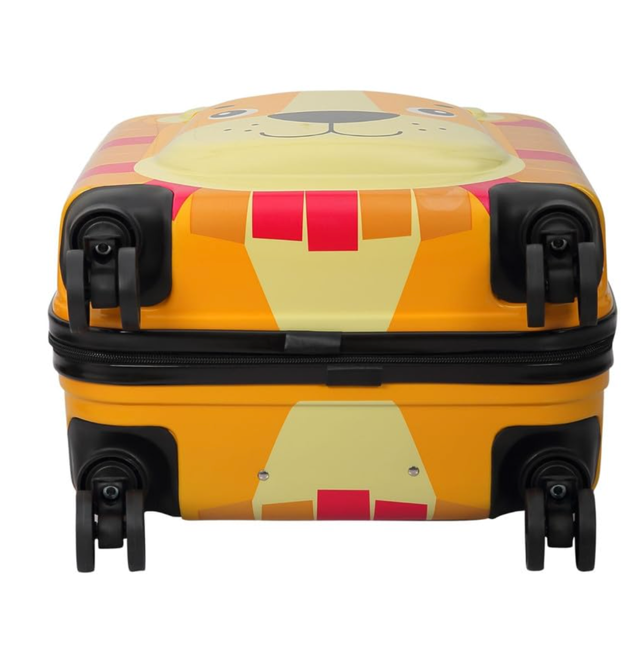 Kids Lion Trolley Suitcase – Lightweight Hard Shell Cabin Luggage with Spinner Wheels