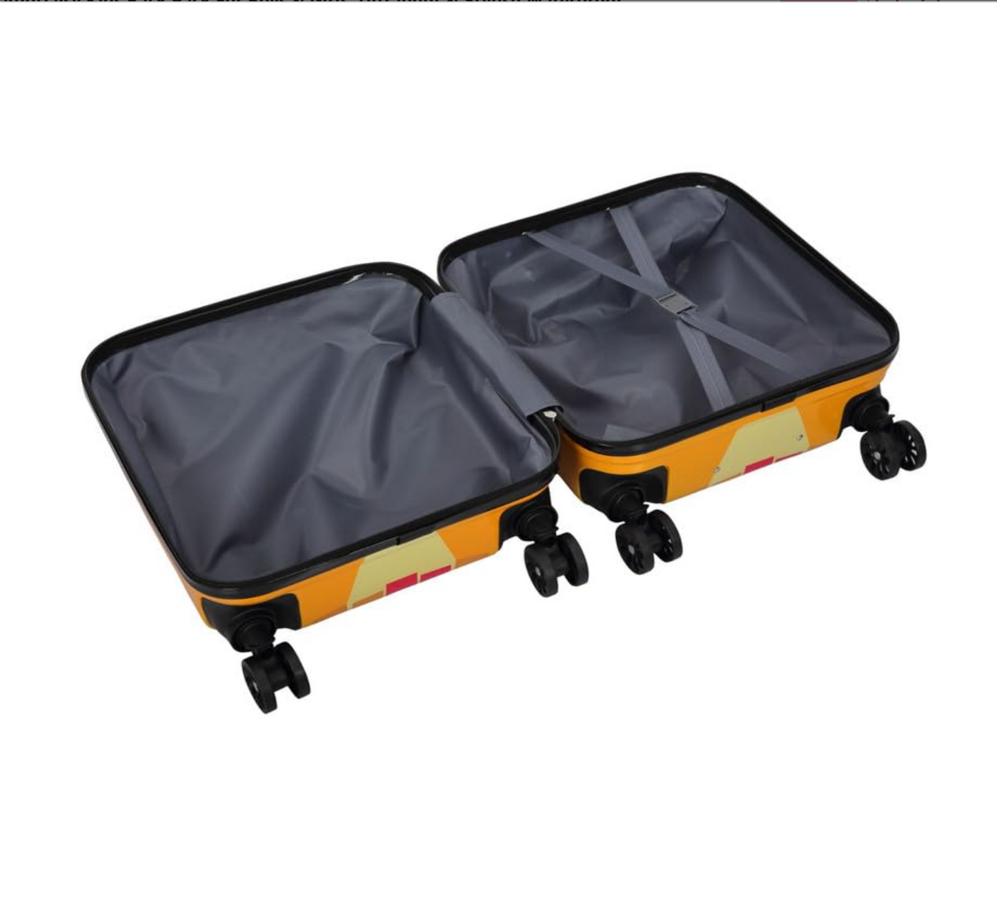 Kids Lion Trolley Suitcase – Lightweight Hard Shell Cabin Luggage with Spinner Wheels