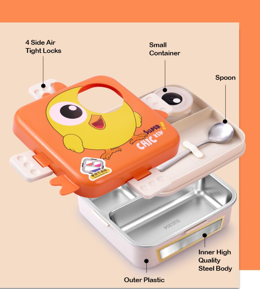 Bird Theme Lunch Box