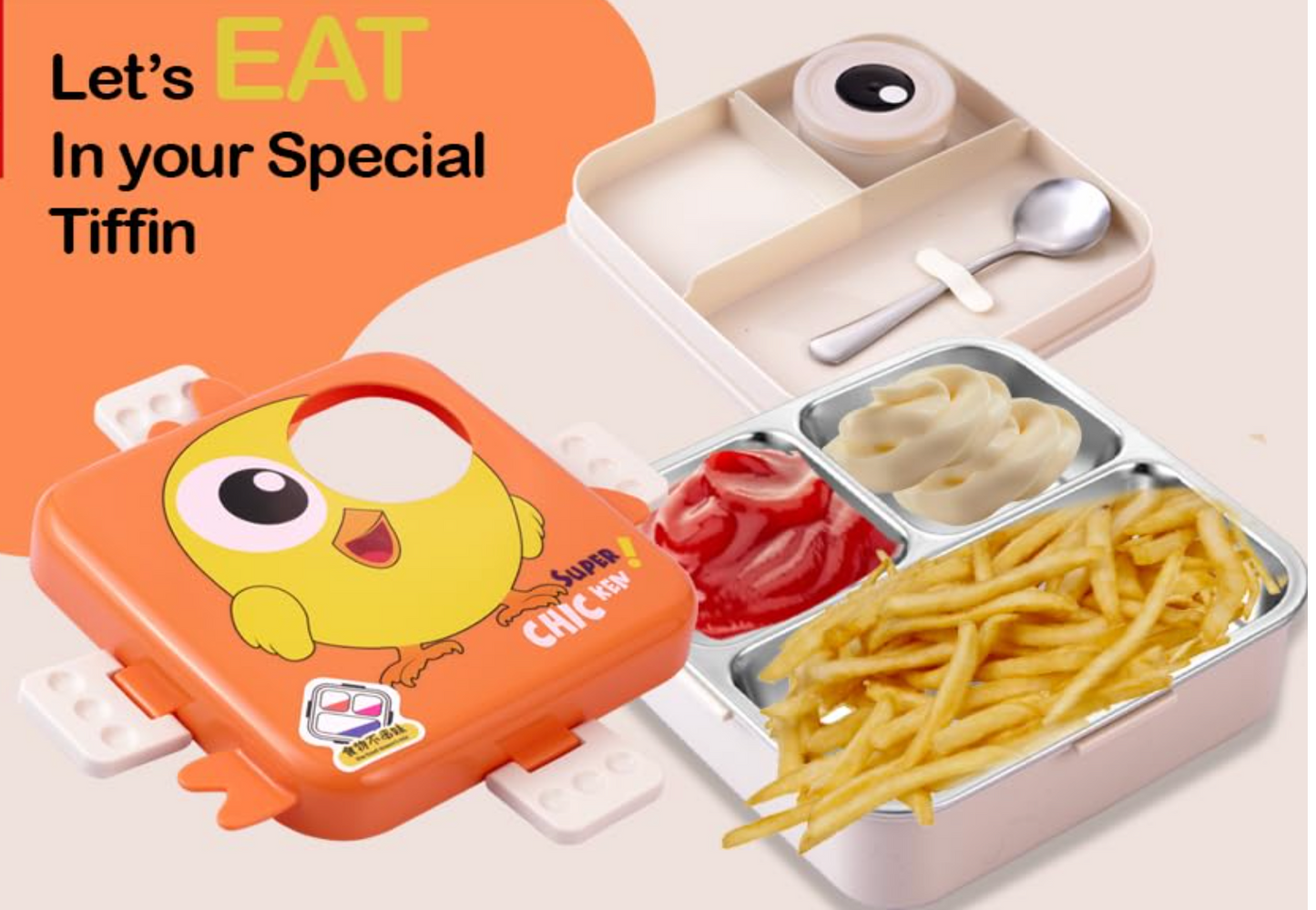 Bird Theme Lunch Box
