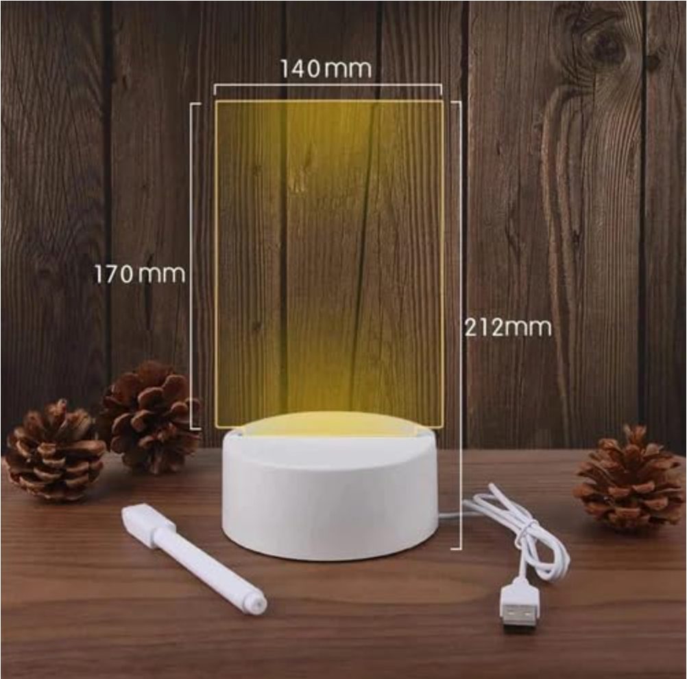 Memory Board With Pen and Stand (Design may vary)