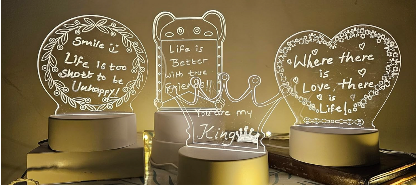 Memory Board With Pen and Stand (Design may vary)