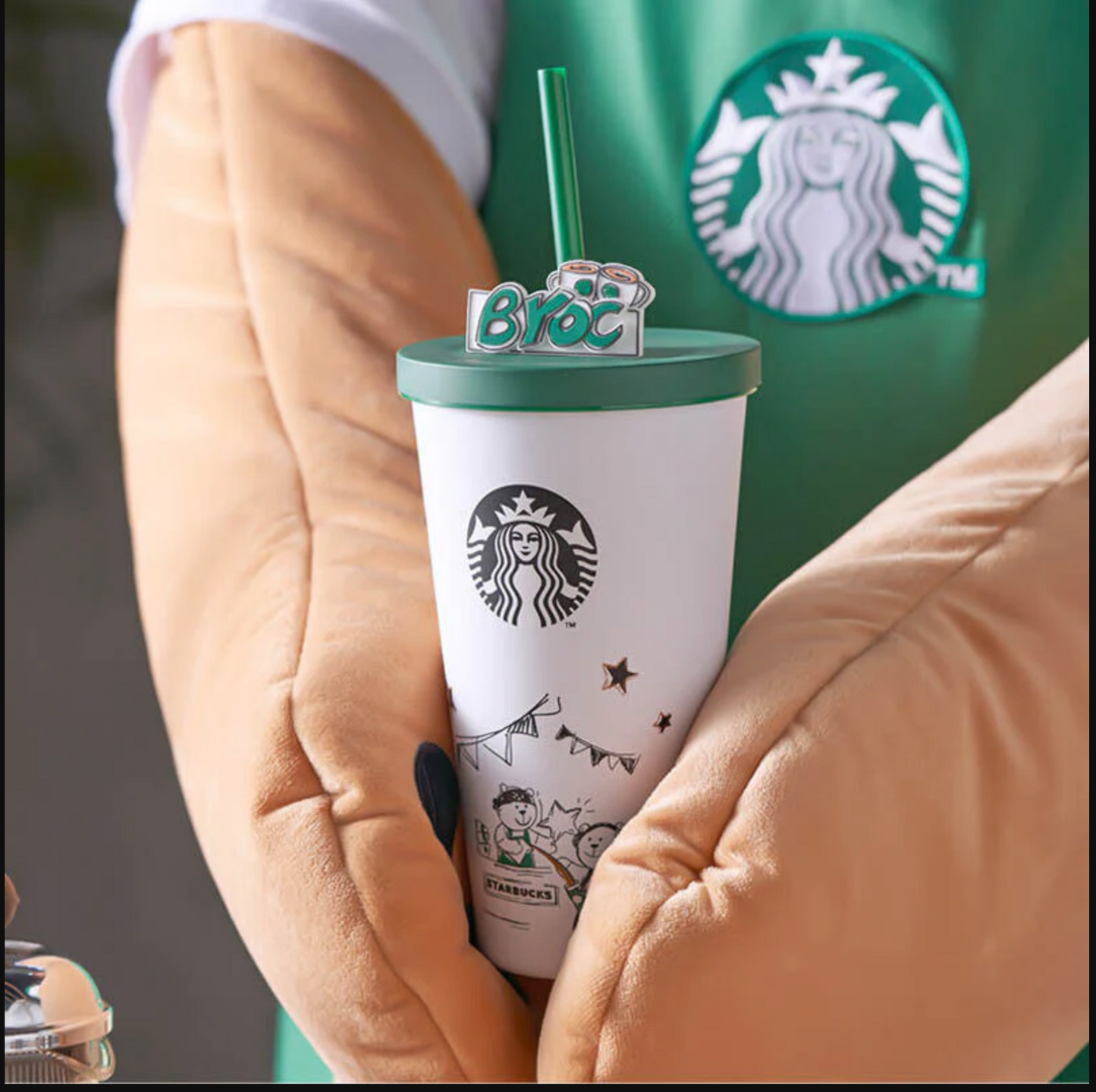 Starbucks Sipper (White)