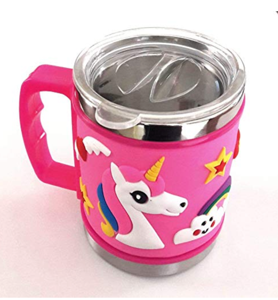 UnicornTheme Stainless Steel Mug With Lid