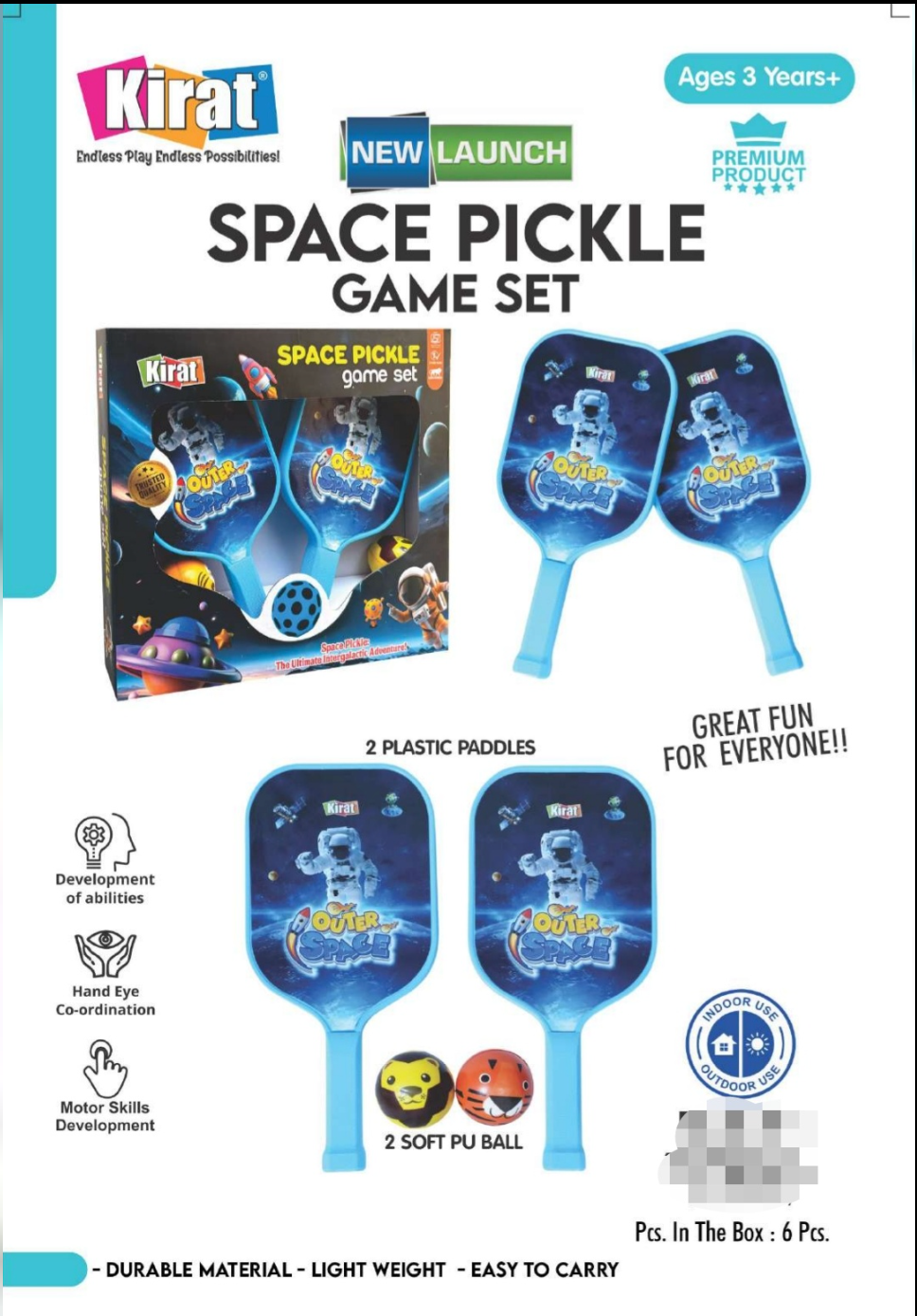 Space Theme Pickle Game Set