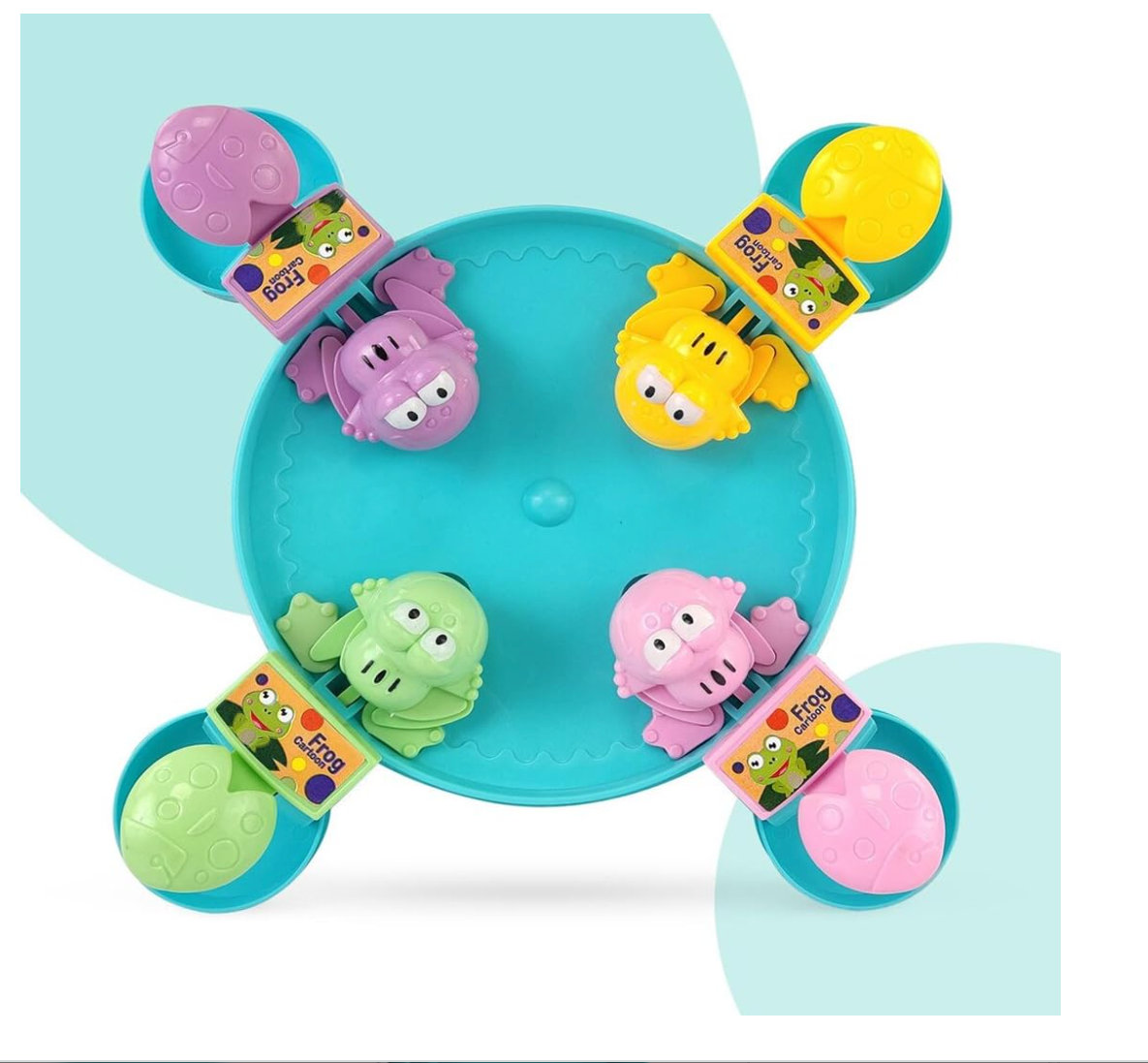 Hungry Frog Indoor Game for Kids (Colour may vary)
