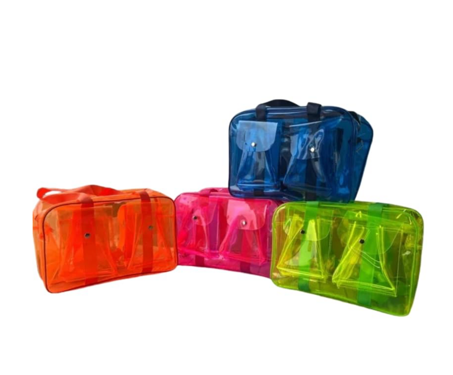 Transparent Kids Duffle Bag ( Color May Vary)