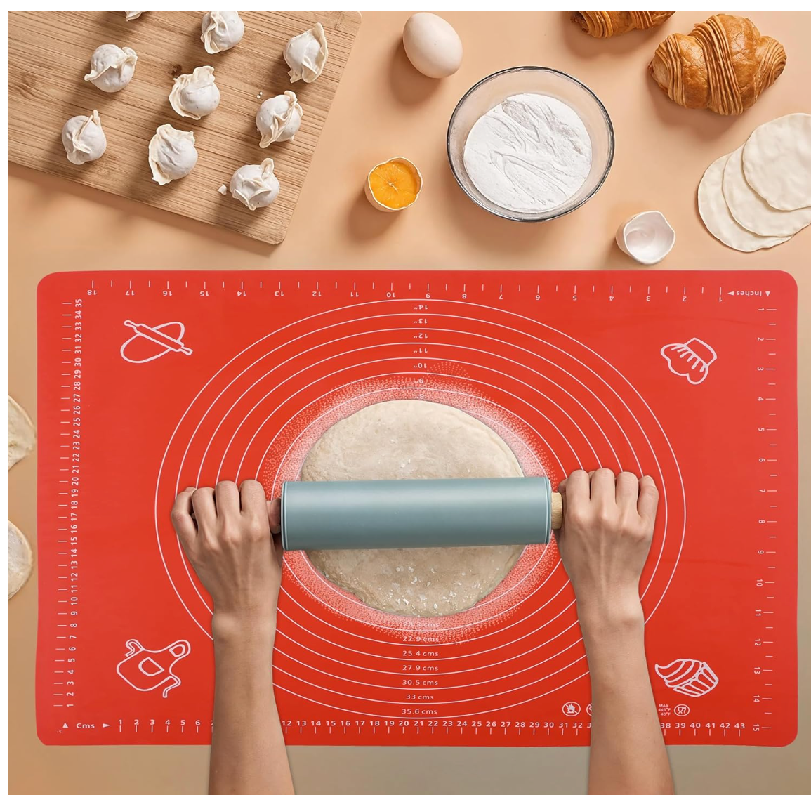 Silicon Baking Matt size 50*40*1 (set of 2)