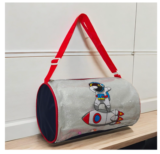 TDMA Space Theme Duffle Bag Sling Bag for Kids/Cartoon Swimming, Gym, Travel,