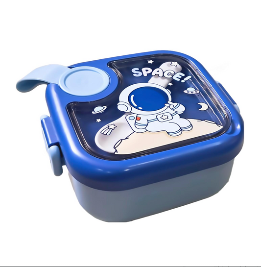 Space Mini Lunch Box With Bowl, Spoon and Scissor