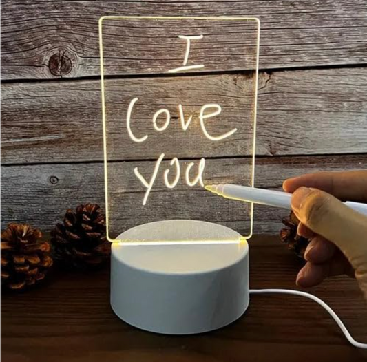 Memory Board With Pen and Stand (Design may vary)