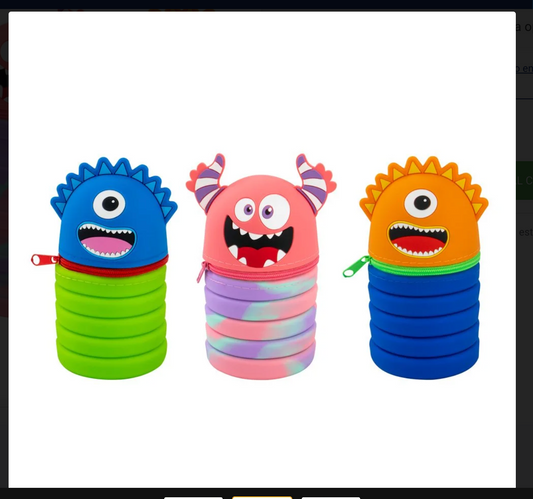 Pack of 2 Cartoon Telescopic Pencil/Pen/Make up Brush Holder
