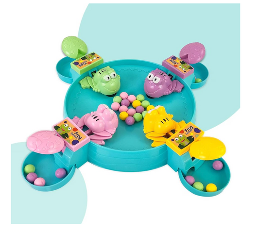 Hungry Frog Indoor Game for Kids (Colour may vary)