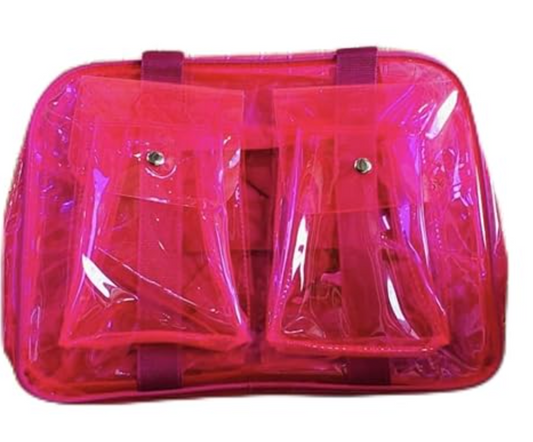 Transparent Kids Duffle Bag ( Color May Vary)
