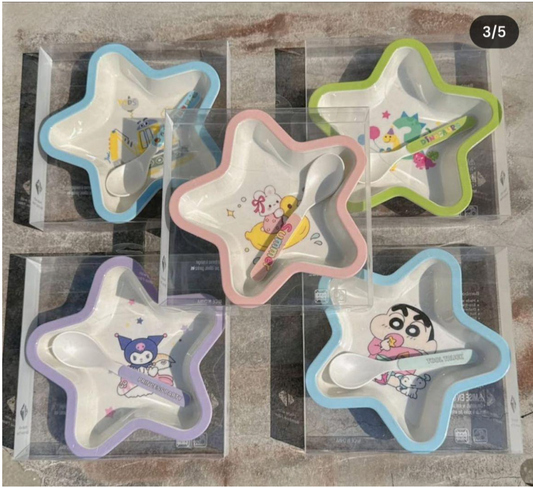 STAR BAMBOO PLATES DESIGN MAY VARY