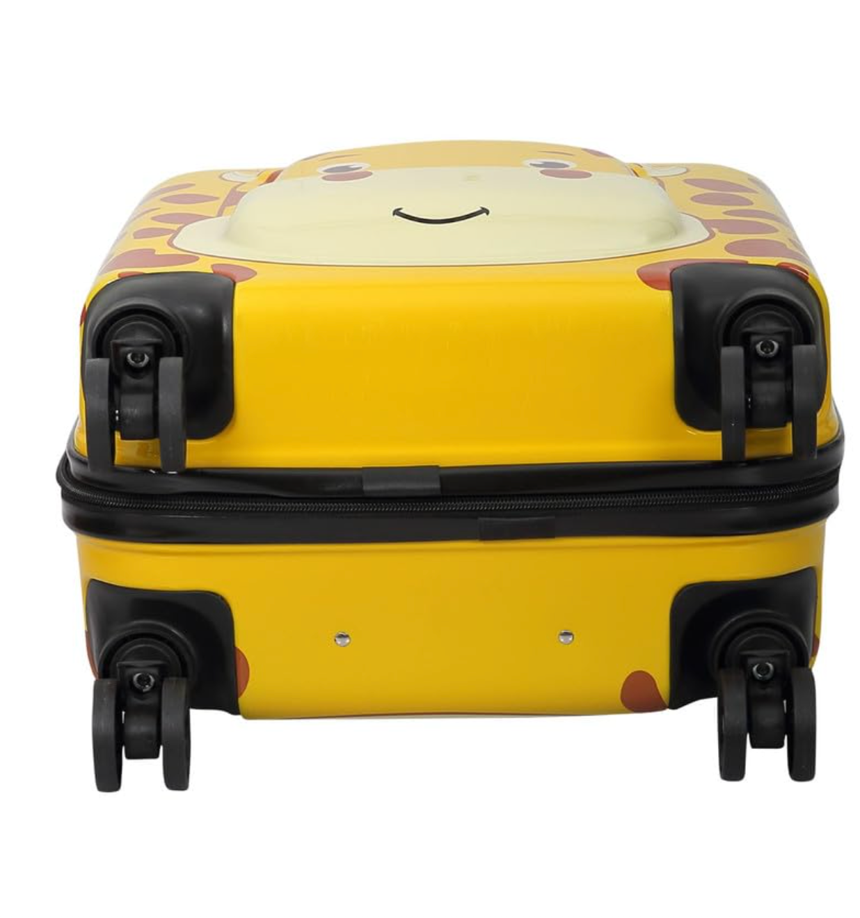 Kids Giraffe Trolley Suitcase – Lightweight Hard Shell Cabin Luggage with Spinner Wheels