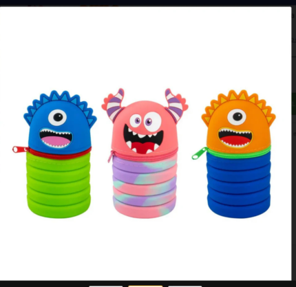 Pack of 2 Cartoon Telescopic Pencil/Pen/Make up Brush Holder